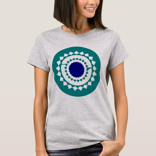 Mandala Crop Top (Vorderseite)
