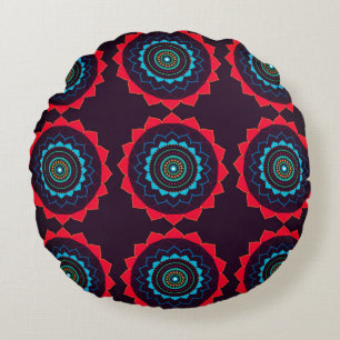 Mandala Cushion Rundes Kissen