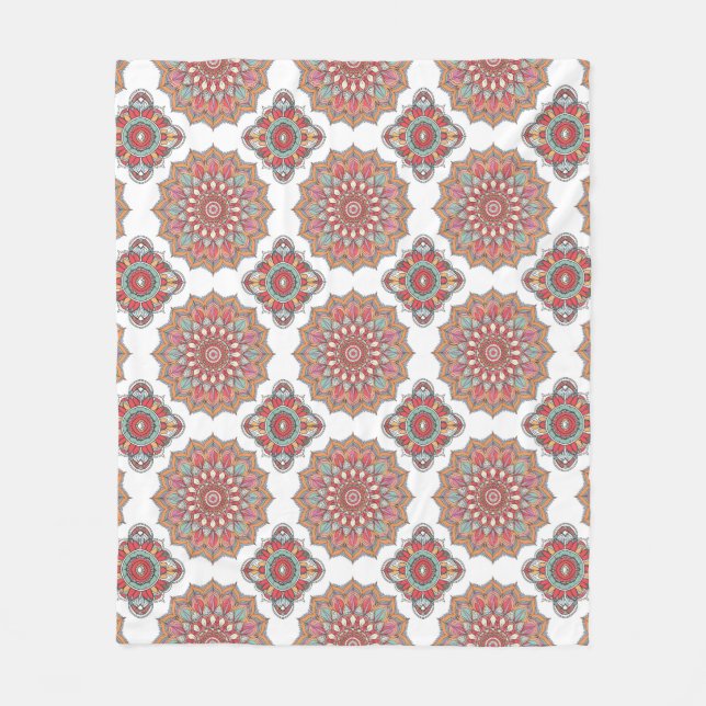 Mandala da Harmonia (Calmante e Tranquilizante) Fleecedecke (Vorderseite)