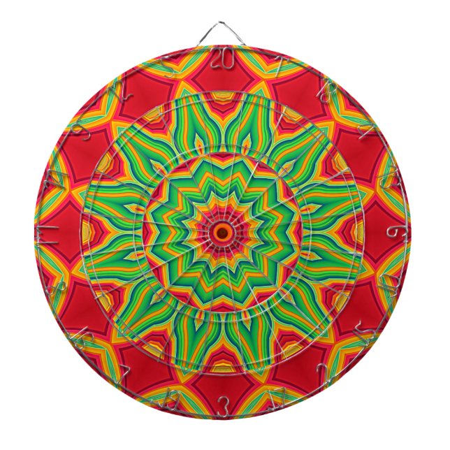 Mandala Dart Board Dartscheibe (vorne)