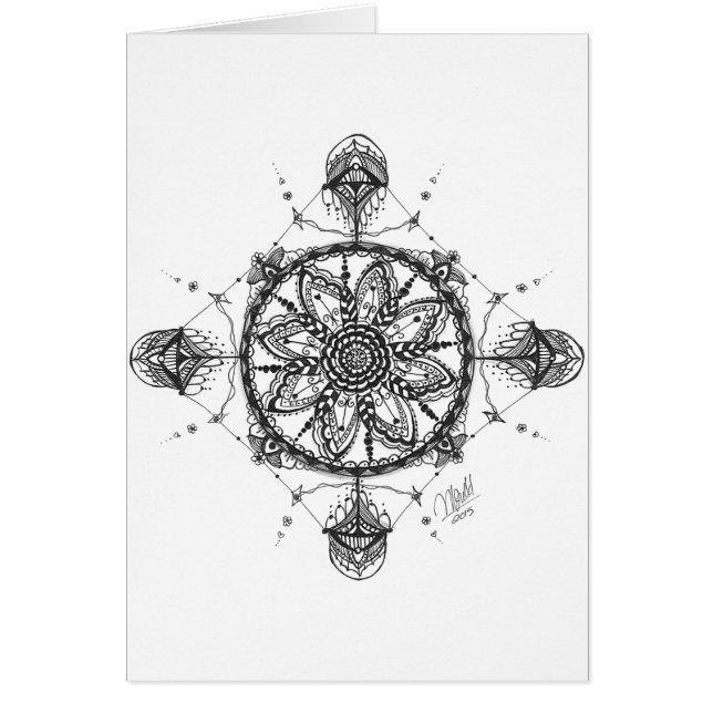 Mandala d'art déco (Devant)