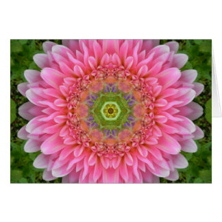 Mandala de guérison rose Dahlia