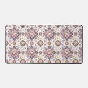 Mandala de lotus céleste motif de conception spiri