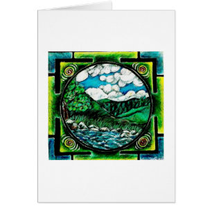 Mandala de rivière de mine