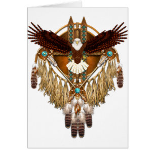 Mandala d'Eagle chauve - révisé