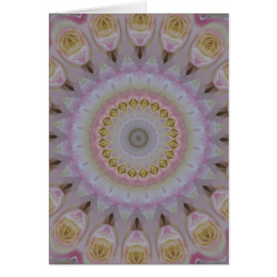 Mandala der gelben Rosen