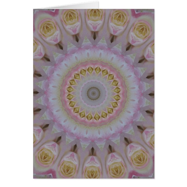 Mandala des roses jaunes (Devant)