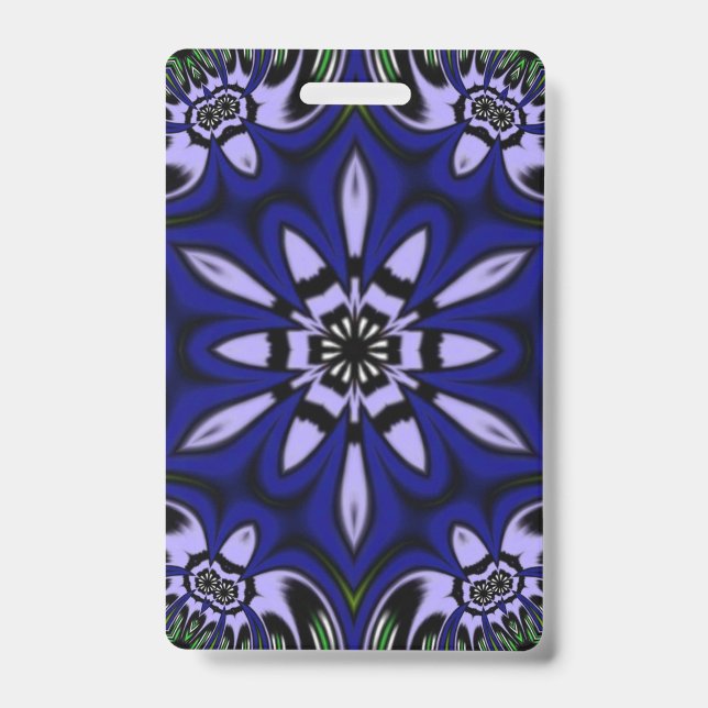 Mandala-Design Ausweis (Vorderseite)