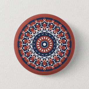 Mandala Design Button