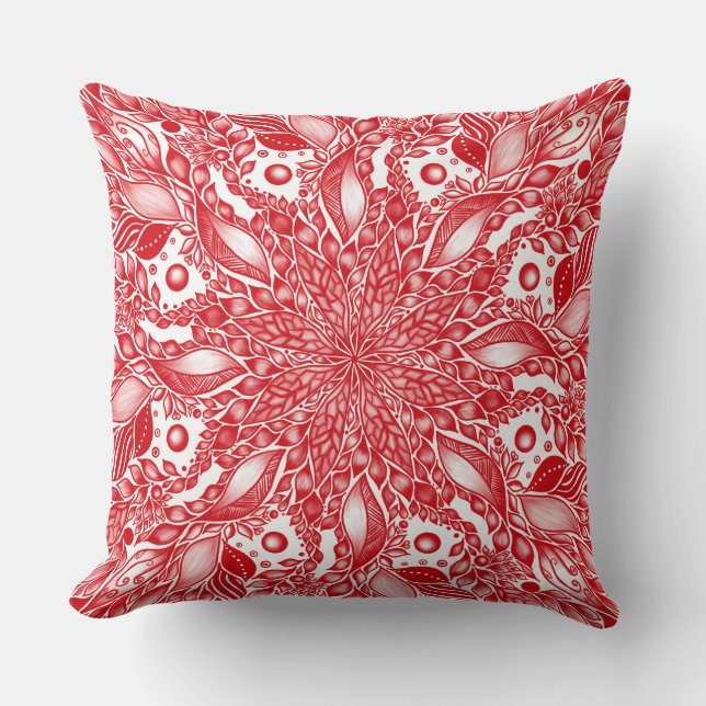Mandala-Design Kissen (Vorderseite)