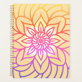 Mandala Design Lichtfarbe Planer