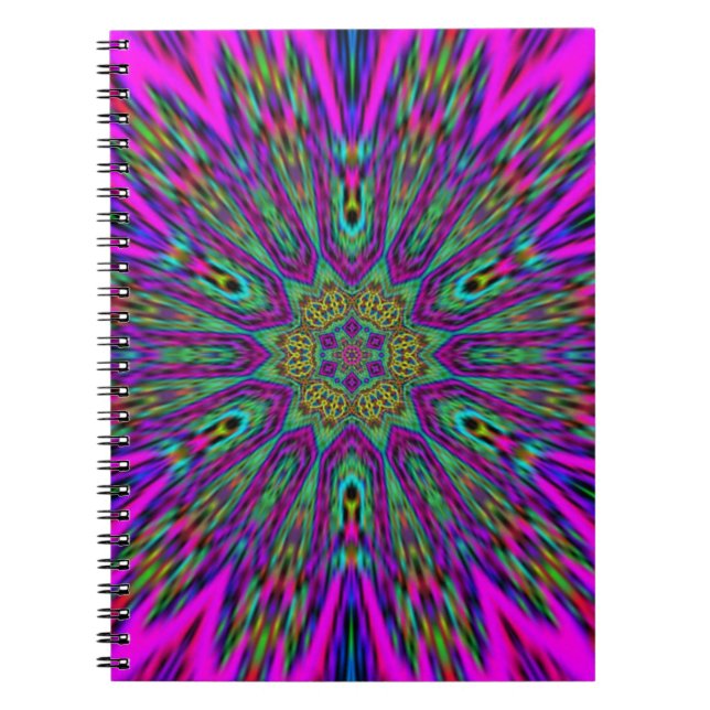 Mandala-Design Notizblock (Vorderseite)