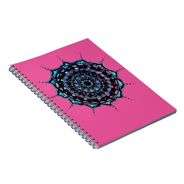 Mandala Design Notizblock (Rechte Seite)