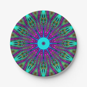 Mandala-Design Pappteller