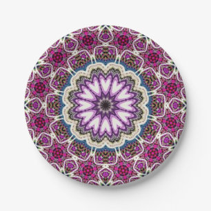 Mandala-Design Pappteller