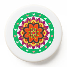 Mandala-Design Prop Grip
