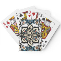 Mandala Design Spielkarten