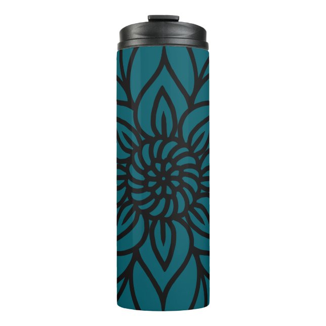 Mandala Design Thermosbecher (Vorderseite)