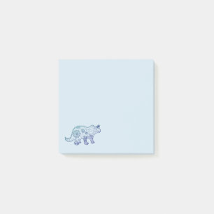 Mandala Dinosaur Art Post-it® Notes Post-it Klebezettel