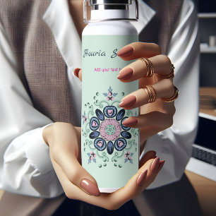 Mandala Doodle Trinkflasche