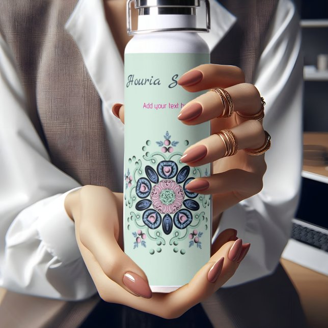 Mandala Doodle Trinkflasche (Von Creator hochgeladen)