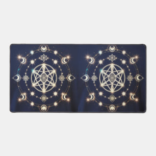 Mandala du cycle lunaire céleste – Géométrie sacré
