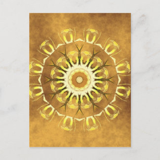 Mandala earth Nr. 2, erstellt von Tutti Postkarte