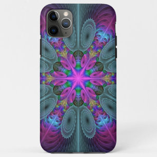 Mandala Farbige Schlagkräftige Fraktal Kunst Kalei Case-Mate iPhone Hülle