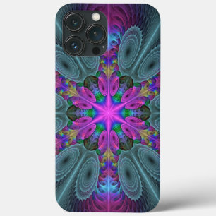 Mandala Farbige Schlagkräftige Fraktal Kunst Kalei Case-Mate iPhone Hülle