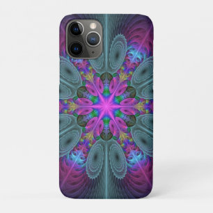 Mandala Farbige Schlagkräftige Fraktal Kunst Kalei Case-Mate iPhone Hülle