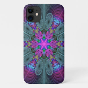 Mandala Farbige Schlagkräftige Fraktal Kunst Kalei Case-Mate iPhone Hülle