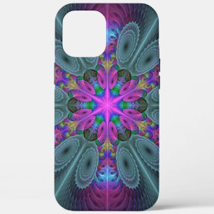 Mandala Farbige Schlagkräftige Fraktal Kunst Kalei Case-Mate iPhone Hülle