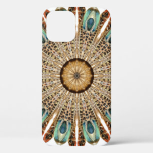 Mandala-Federn Aquarell: Natürliches Spitzen-Desig Case-Mate iPhone Hülle