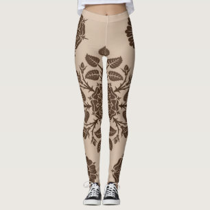 Mandala Fleurs Ornament Leggings