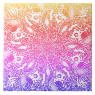 Mandala Fliese