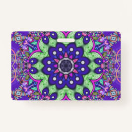 Mandala flower Ausweis