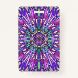Mandala flower Ausweis