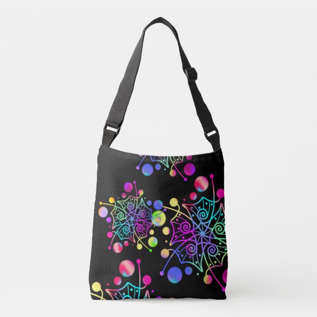 Mandala Flower Power Galaxy Bright Star Sac (Devant)