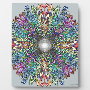 Mandala Fotoplatte