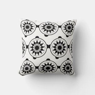 Mandala Futuristic Geometric Crop Circle Kissen