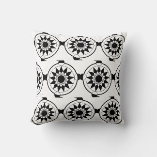 Mandala Futuristic Geometric Crop Circle Kissen