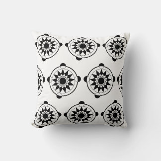 Mandala Futuristic Geometric Crop Circle Kissen