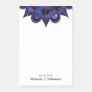 Mandala-Galaxie-Name-Post-it-Notes Post-it Klebezettel