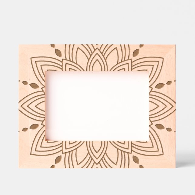 Mandala Geätzte Rahmen (Vorderseite)