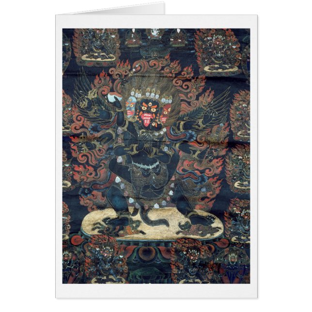 Mandala (gemaltes Pergament) (Vorne)