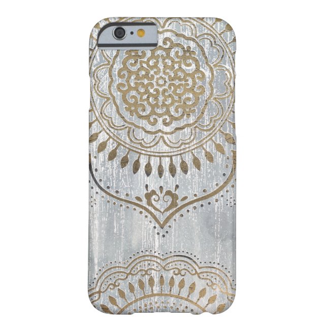 Mandala Gold Design Case-Mate iPhone Hülle (Rückseite)