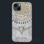 Mandala Gold Design Case-Mate iPhone Hülle<br><div class="desc">Mandala Gold Design. Künstlerin: June Erica Vess. Bild-ID: 155295DEA.</div>