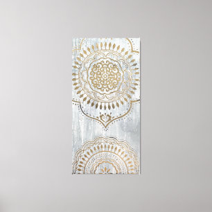 Mandala-Goldentwurf Leinwanddruck