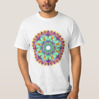 Mandala-Grün T-Shirt