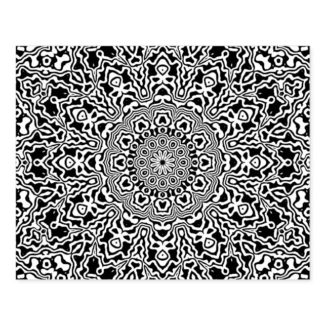 Mandala Gummistempel (Prägung)